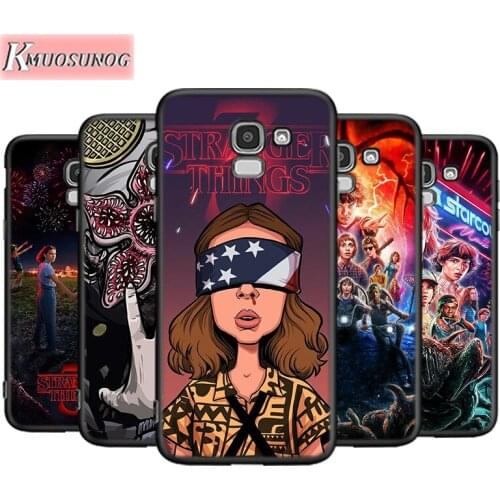 Stranger things For Samsung Galaxy J8 J7 J6 J5 J4 J3 J2 Core Duo Prime Plus Star 2016 2017 2018 Soft Phone Case