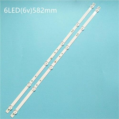 TVs Lamps Kit LED Backlight Strips For Philips 32PHS4062/60 32PHS4012/12 LED Bars K320WDX A1 Bands Rulers 4708-K320WD-A2113N01