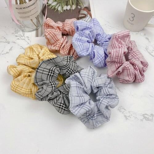 2020 Fashion Hair Scrunchie Set Large Intestine Hair Rope Ethnic Retro Fabric Hairpin Hair Ponytail Holder Bandanna Scrunchies