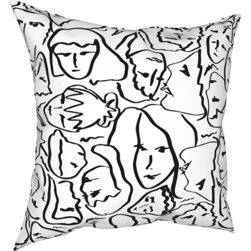 Elios Faces Call Me By Your Name Pillowcover Home Decorative Cushion Cover Throw Pillow for Car Double-sided Printing Print