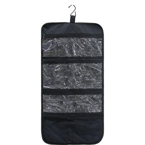 Hanging Toiletry Bag Travel Bag Folding Makeup Box Organizer Large Size for Travel Outdoor Camping