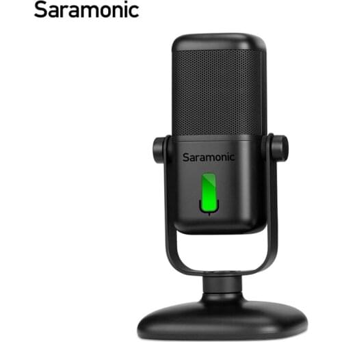 Saramonic SR-MV2000 USB Microphone, studio-class Multicolor Cardioid gaming microphone designed for Gamers Streamers Podcasters