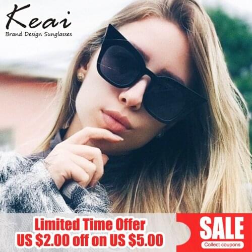 Fashionable Oversize Sunglasses Women Vintage Retro Cat Eye Brand Designers Luxury Sun glasses UV400