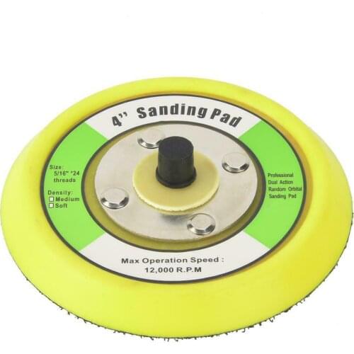 1/2/3/4/5/6Inch Back-up Sanding Pad Sander Backing Plate Hook Loop for Polishing & Grinding Abrasive Power Tools Accessories