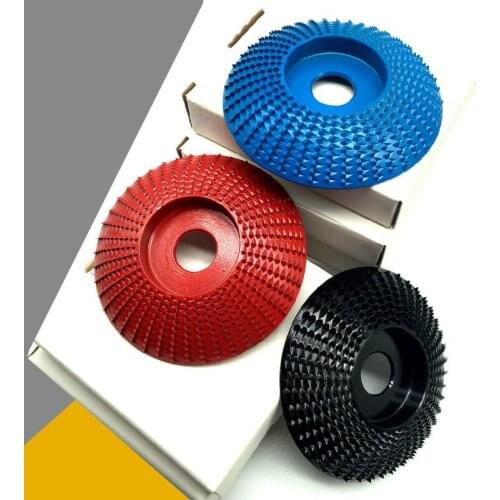 100mm Disc Grinding Wheel Angle Grinder Carbide Woodworking Tool Wood Sanding Carving Shaping Grinding Wheels Accessories