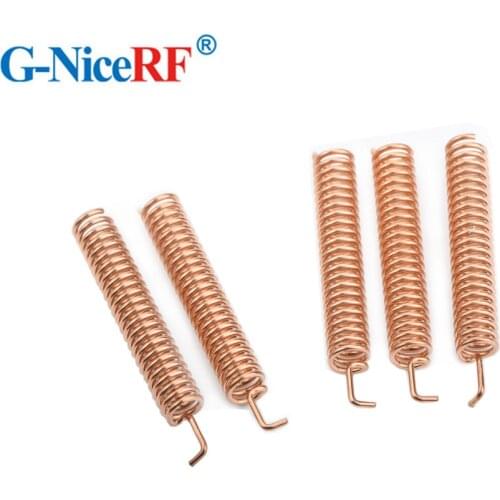 25pcs/lot Stable Performance SW433-TH32 2.15dBi Gain Copper Spring Antenna For Free Shipping