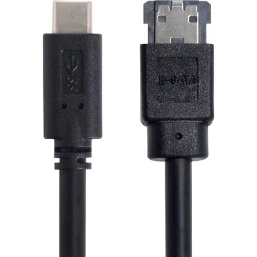 CYSM Type-C USB-C to Power Over eSATA DC5V Adapter USB3.0 to HDD/SSD/ODD eSATAp Converter