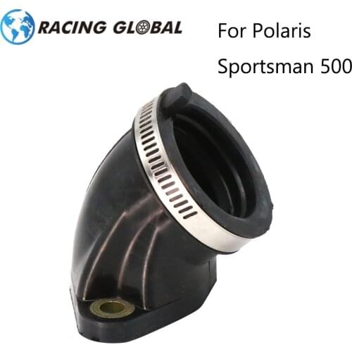 ALCON-Motorcycle Interface Manifold Adapter Joint Boots For Polaris Sportsman 500 HO 2001-2013 Carburetor Intake Adapter 3085809