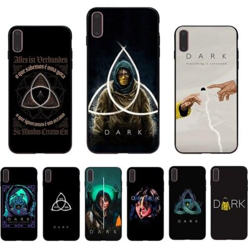 TV Series Dark Soft TPU Hard PC Mobile Phone Case For Iphone XS XR X 7 8 Plus Cover 12 Mini 11 Pro Max SE 2020 5S 6 6S 10 Shell