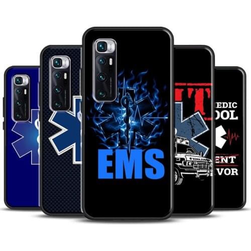 EMT EMS Medical Case For Xiaomi POCO F2 Pro X3 NFC F1 Mi 9T 9 10 Pro 8 A3 Max3 Mi Note 10 Lite Mi 10 Ultra