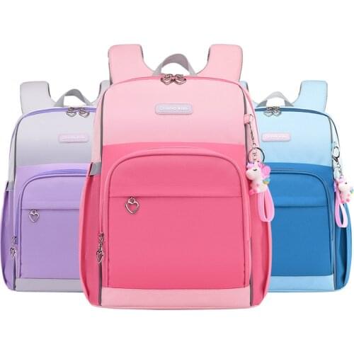 Kids backpack Primary children School Bags For Boys Girls orthopedic Backpacks Waterproof Schoolbag Book Bag mochila infantil