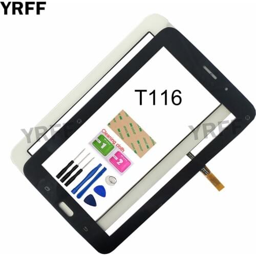 For Samsung Galaxy Tab 3 SM-T110 SM-T111 SM-T113 SM-T114 SM-T116 Touch Screen Digitizer Sensor Touch Glass Lens Panel