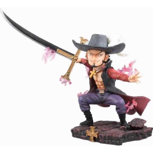 GK Anime Dracule Mihawk Eagle Eye pvc action figure figurines toy T30