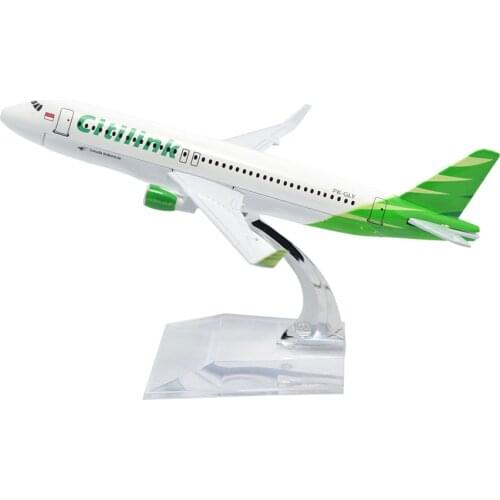 TANG DYNASTY(TM)1:400 16cm Air Bus A320 Citilink Metal Airplane Model Plane Toy Plane Model