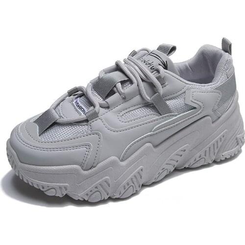 Summer New Ladies Sneaker Ins Design Refreshing Breathable Lightweight And Comfortable Rubber-soled Wear-resistant Running Shoes