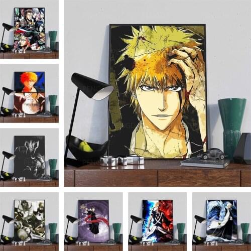 Modular Hd Prints Bleach Picture Home Decoration Japanese Anime Paintings Canvas Poster Wall Art For Living Room No Framework