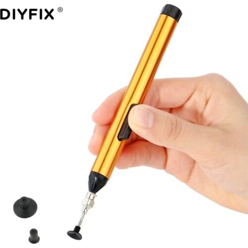 DIYFIX SMD IC Vacuum Sucking Suction Pen Remover Sucker Pick Up Tool Solder Desoldering Electronics Hand Repair Tool Set