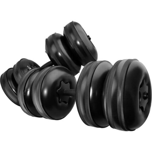 25kg Water-Filled Adjustable Dumbbells Training Arm Muscle Fitness Dumbbell Anti-Impact Portable Travel Dumbbells Drop Shipping