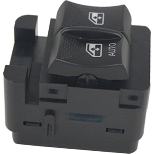 Front Door Window Switch LH 10284860 for Chevrolet Express 03-07 Black, Replace Accessories