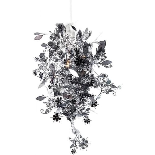 Wednesday DIY Led Pendant Light Tord Boontje Artecnica Garland Drop Lamp Silver/gold Designer Metal Suspension 1448
