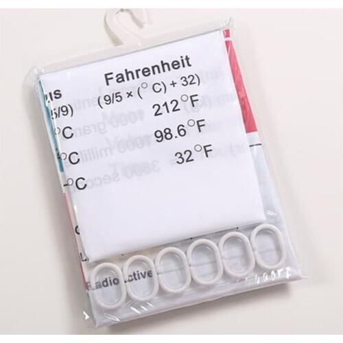 Waterproof 3D Print Shower Curtain Periodic Table Of Elements Bathroom Curtains White Fabric Curtain For Bathroom Shower Curtain