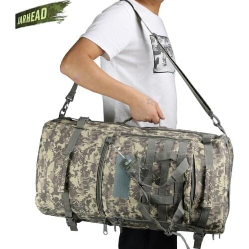 Outdoor Military Tactical Backpack 60L large Capacity Camping Bags Mountaineering bag Mens Hiking Rucksack Travel Backpack