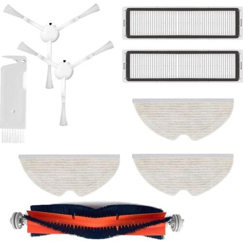 Robotic Vacuum Cleaner Spare Parts for Xiaomi Dreame D9 Centre Roller Side Brush Hepa Filter Mop Cloth Accessories