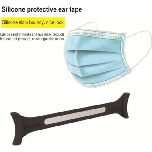 1pc 3 Color Mask Goggles Anti-strangle Ear Auxiliary Artifact Mask Extension Belt Goggles Hook Non-slip Button Goggles Lanyard