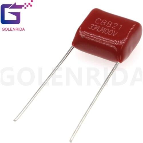 10PCS 400V334J 0.33UF Pitch 10mm 400V 330NF 334 CBB Polypropylene film capacitor