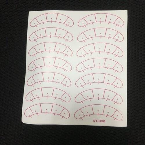 320 Pcs Paper Patches 3D Eyelash Under Eye Pads Patch Lash Eyelash Extension Paper Patches Eye Tips Sticker Wraps Make Up Tools