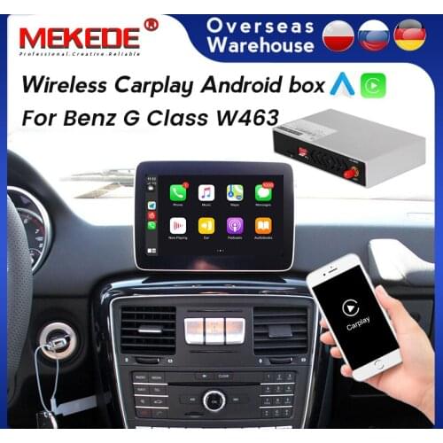 Car Multimedia GPS Navigation Wireless Carplay Android Auto For Mercedes Benz G Class W461 W463 2011-2018 support Mirror Link