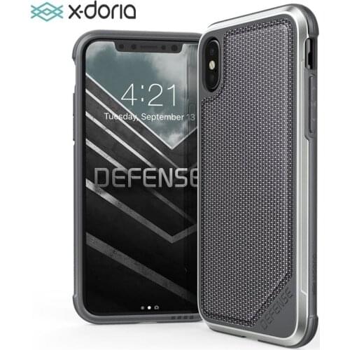 X-Doria Phone Case For iPhone X Defense Lux Military Grade Drop Tested Protective Case Cover For iPhone X Cover Coque Fundas