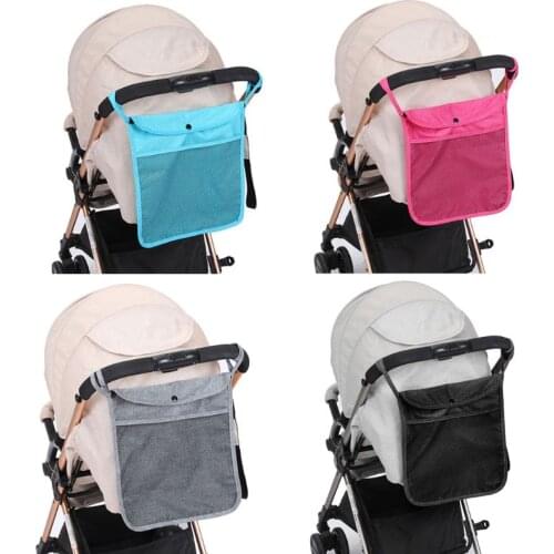 Baby Stroller Pram Pushchair Net Mesh Hanging Bag Organizer Diaper Storage Tidy Net Accessories