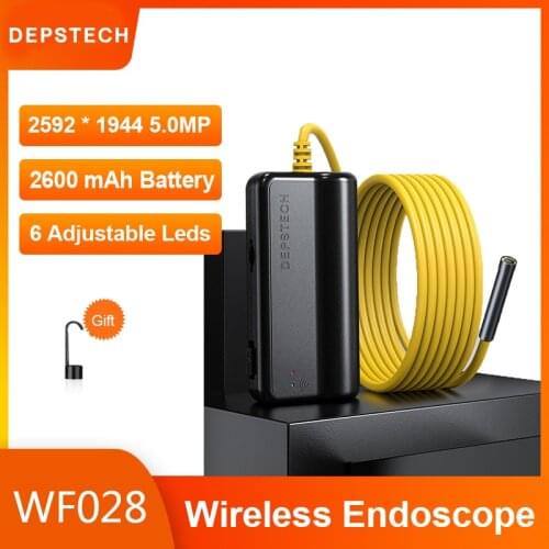 WiFi Endoscope Camera 1944P Single Lens/1080P Dual Lens Wireless Inspection Camera Borescope Endoscope for Cars Android IOS