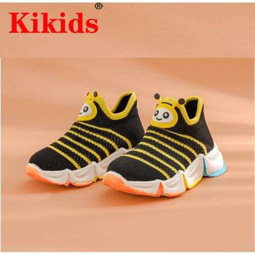 KIKIDS Shoes Boys Sneakers Boys Girl Sneaker 2020 Spring Autumn Shoes Children Toddler Baby Soft Breathe Slip-on Walking Shoes