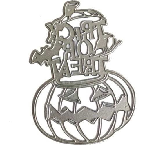 Halloween Pumpkin Metal Cutting Dies Stencil DIY Scrapbooking Album Paper Card Template Mold Embossing Decoration