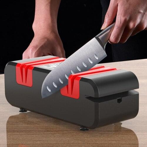 Multi-function Knife Sharpener 220V Electric Household Fast Sharpener Automatic sharpening stone Knife Grinder Kitchen Knife
