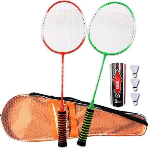 Badminton Racket Set for Backyards Indoor Outdoor Sport for Adult Children Family Yard Games