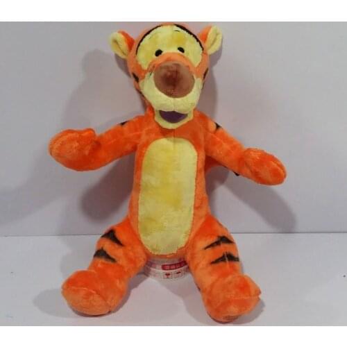 Original Disney Movie Pooh Bear Cartoon characters Tiger Plush Toy Dolls 40cm Kids Christmas Gift