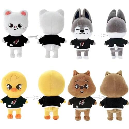 Skzoo Plush Toys Stray Kids Cartoon Stuffed Animal Plushies Doll Kawaii Companion for Kids Adults Fans