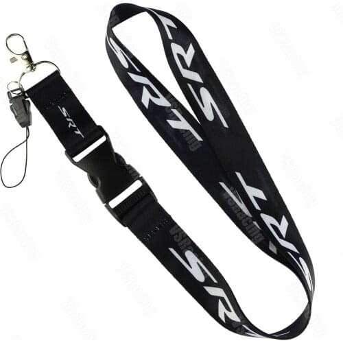 JDM Style Car Painting Cellphone Lanyard JDM Racing Car Keychain ID Holder Mobile Neck Strap for SRT Street Racing Technology