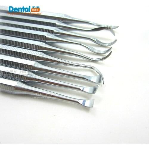 Manual scaling of cleaning teeth oral dental tools kits