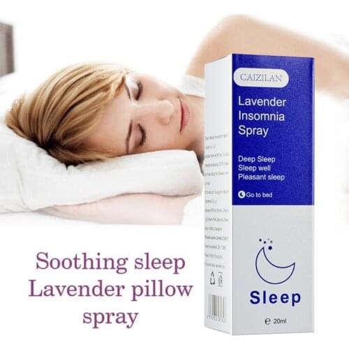 20ml Help Soothe Sleep Deep Improve Sleep Quality Relieve Stress Essential Oil NEW Lavender Pillow Sleep Spray