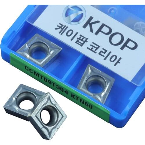 10PCS CCMT CCMT09T302 CCMT09T304 CCMT09T308 TN60 CCMT060202 Coated Cermet Inserts High Quality Blade Cutting