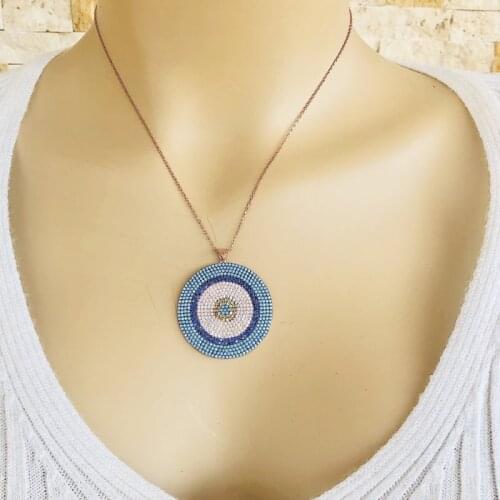 EVIL EYE 925 Silver Necklace