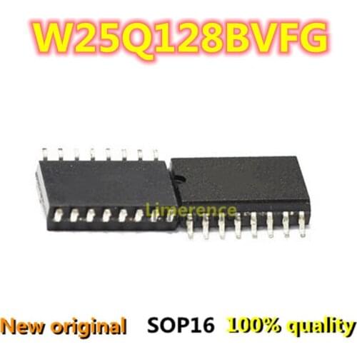1pcs W25Q128BVFG 25Q128BVFG 25Q128 SSOP-16 Support recycling all kinds of electronic components