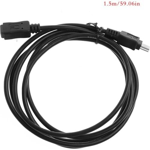 100% Brand New and High Quality Qianqian56 USB 2.0 T-ype B Male To Female Extention Cord Converter Adapter Cable