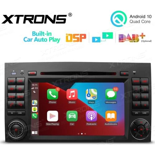 7" Android 10.0 OS Car DVD Multimedia System GPS Radio for Mercedes-Benz Sprinter W906 2006-2012 & Viano/Vito W639 2006-2018