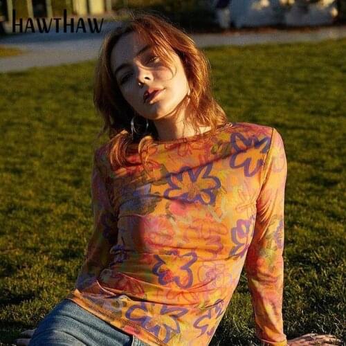 Women's Long Sleeve T-shirts Hawthaw China