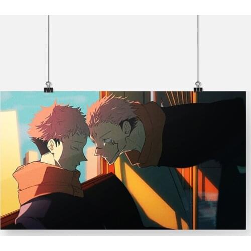 Jujutsu Kaisen Yuji Itadori Sukun Anime Canvas Painting Decor Wall Art Pictures Bedroom Home Decoration Prints Poster